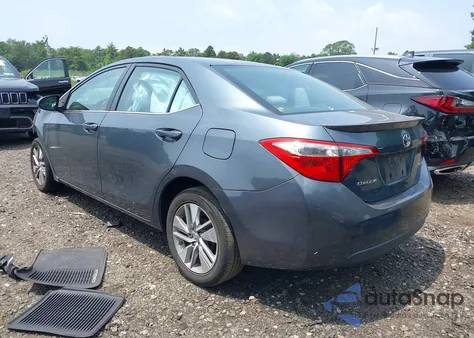 2015 Toyota Corolla Le Eco Plus из США, поврежденный, VIN 2T1BPRHE4FC244760